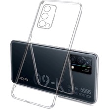 Ayena Moda Ally Oppo K9 5g Kılıf Kamera Korumalı Ultra Ince Şeffaf Silikon KILIF-(5775)