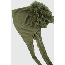 Ayena Moda Dikişli Fırfırlı Bone