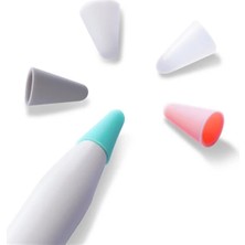 Ayena Moda Dux Ducis Apple Pencil Için Renkli Kalem Ucu 10X-(5775)