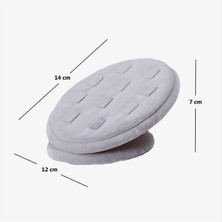 Ayena Moda Oval Anfora Kumaş Kaplamalı Yüzük Standı