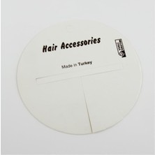 Ayena Moda Yuvarlak Saç Aksesuar Kartı