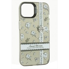 Ayena Moda iPhone 15 Pro Max Gül Lüx Sweet Silikon Kılıf