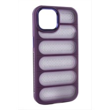 Ayena Moda iPhone 16 Plus Noktalı Lüx Sas Kapak Kılıf