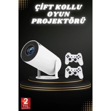 Ayena Moda Taşınabilir Android Projeksiyon Ayaklı Çift Kollu 4K Çözünürlüklü Sinema Projeksiyonu