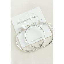 Ayena Moda Boru Halka Küpe 5 cm