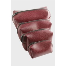 Ayena Moda 4 Adet El Tutmalı Makyaj Çantası