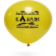 Jojo Balloons 12" Safari Baskılı Balon 6'lı