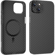 Ayena Moda Hoco iPhone 14 6.1 Kılıf Manyetik Magsafeli Kamera Korumalı Telefon KILIFI-(5775)