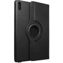 Marsilyan  Huawei Matepad Air 11.5 Kılıf 360 Tablet Deri Kılıf - Siyah