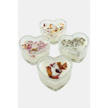 Ayena Moda Kalp Cam Kokulu Mum