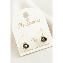 Ayena Moda Nazar Mineli Klipsi Küpe