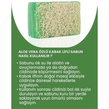 Sis Shine Cosmetic Doğal Kabak Lifli Aloe Vera Özlü Sabun