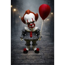 M&D Design Pennywise Figürü – The It Filmi Koleksiyonluk Palyaço Modeli, 3D Figür 13 cm