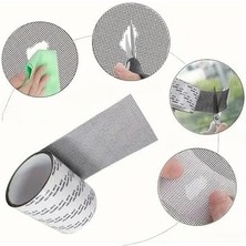 Güçlü Yapışkanlı Pencere Tamir Bandı, Böcek Önleyici Yama Bandı 2 mt x 5 cm