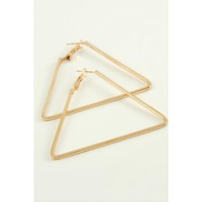 Ayena Moda Üçgen Halka Küpe 5,5 cm