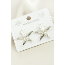 Ayena Moda Deniz Yıldızı Metal Küpe