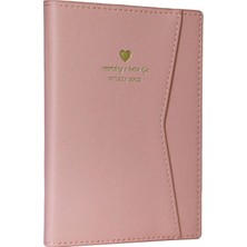 Geçmeli ve Cepli Defter A6 Ivory 128 Yaprak