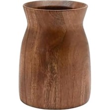 Akasya Ahşap Kaşıklık, Mutfak Düzenleyici Organizer, 10 x 12.7 Cm, Kahverengi