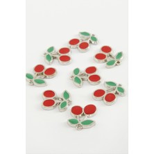 Ayena Moda Kiraz Tek Kulplu Mineli Bileklik ve Kolye Ucu Aparatı 1 Adet