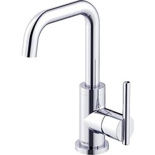 D230658 Parma Hattı 1h Lavabo Bataryası Metal Dokunuş Aşağı Boşaltma 1,2 Gpm Krom