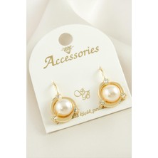 Ayena Moda Inci Taşlı Klipsi Küpe