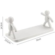 2'li Banyo Mutfak Organizer, Şampuan Kozmetik Baharat Kavanozu Düzenleyici, Yapışkanlı Raf