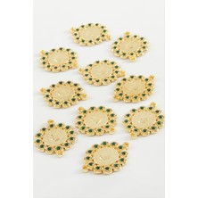 Ayena Moda Çeyrek Taşlı Bileklik ve Kolye Ucu Aparatı 1 Adet