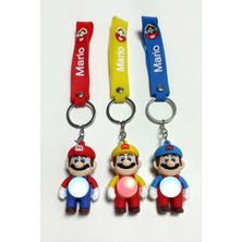 Ayena Moda Maryo Işıklı Silikon Anahtarlık