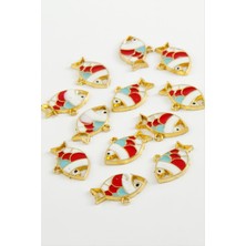 Ayena Moda Balık Tek Kulp Mineli Bileklik ve Kolye Ucu Aparatı 1 Adet