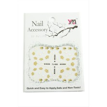 Ayena Moda Taç Tırnak Aksesuarı Tattoo Sticker