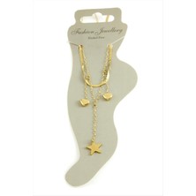 Ayena Moda Kalp Lüks Çelik Halhal