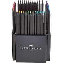 116450 - Renkli Kalemler Blackwood, Edition, 50'li Kutu, Parlak Renkler, Yumuşak Çizgili, Siyah Ahşap