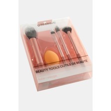 Ayena Moda 5 Parça Makyaj Fırça ve Sünger Seti