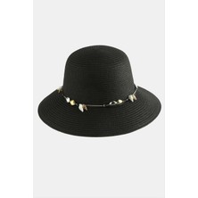 Ayena Moda Deniz Kabuğu Hasır Şapka