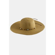 Ayena Moda Göz Örme Zincir Hasır Şapka