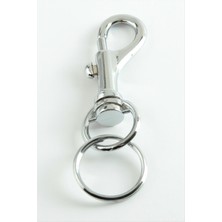 Ayena Moda Gemici Kancalı Metal Anahtarlık Orta