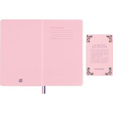 Momoko Sakura'nın Lentiküler Optik Efektli Kapaklı Sınırlı Üretim Sakura Defteri, Hediye Kutusu, Sert Kapak, Çizgili, Büyük (12,7 cm x 21 Cm), Maruko Çiçek, 176 Sayfa