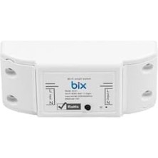 Bix Sc-01 Wifi Kontrollü Akıllı Röle Zamanlama ve Sesli Komut Özellikli Akıllı Devre Sistemi