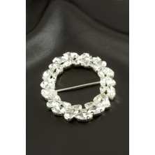 Ayena Moda Oval Taşlı Kemer Tokası 1 Adet