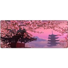 Gamer Mouse Pad 70X30 Mouse Pad Xl Büyük Oyuncu Pembe Mousepad (Pembe Toji, 70X30 cm 3mm Kalınlık)