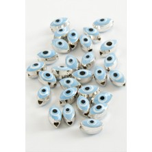 Ayena Moda Oval Nazar Mineli Bileklik ve Kolye Ucu Aparatı 1 Adet