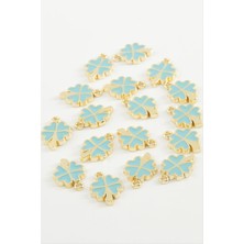 Ayena Moda Yonca Tek Kulplu Mineli Bileklik ve Kolye Ucu Aparatı 1 Adet