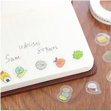 Guguk Pofuduk Temalı 80 Adet Seti • Bullet Journal