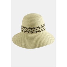 Ayena Moda Fiyonglu Hasır Şapka