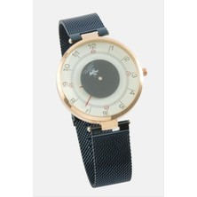 Ayena Moda Hasır Metal Kayışlı Erkek Kol Saati