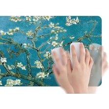 Desenli Masa Pedi 60X30 cm 3 mm Kaymaz Tabanlı Desk Mat Kumaş Mouse Pad Ofis Için Geniş Pürüzsüz Yüzey Açık Yeşil