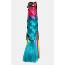 Ayena Moda Renkli Örgülü Saç