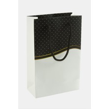 Ayena Moda 11*17 Benekli Ipli Karton Çanta 1 Adet