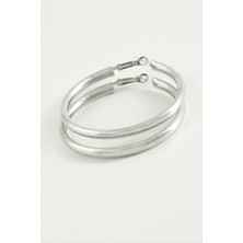 Ayena Moda Simli Boru Halka Küpe 4,5 cm