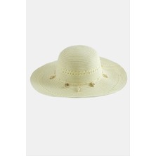 Ayena Moda Deniz Kabuğu Hasır Şapka